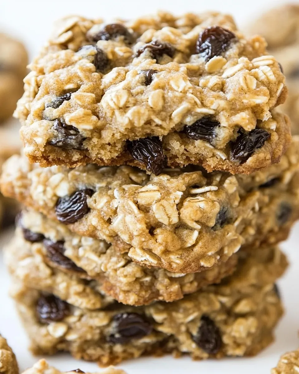 Easy Sadelles Oatmeal Raisin Cookies recipe photo