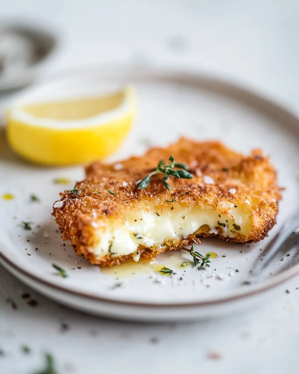 Easy Saganaki (Greek Fried Cheese) recipe photo