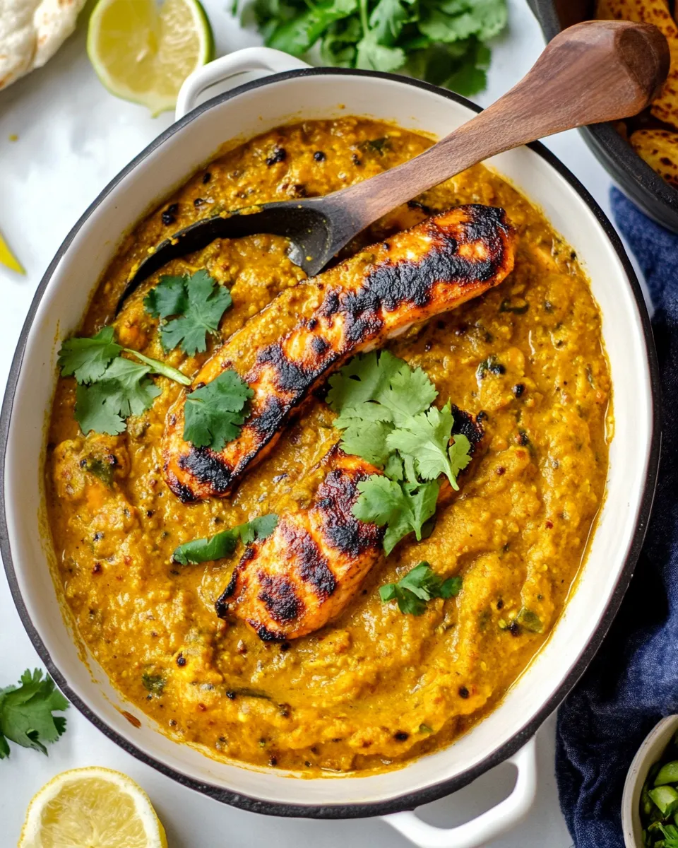 Delicious Salmon Daal image