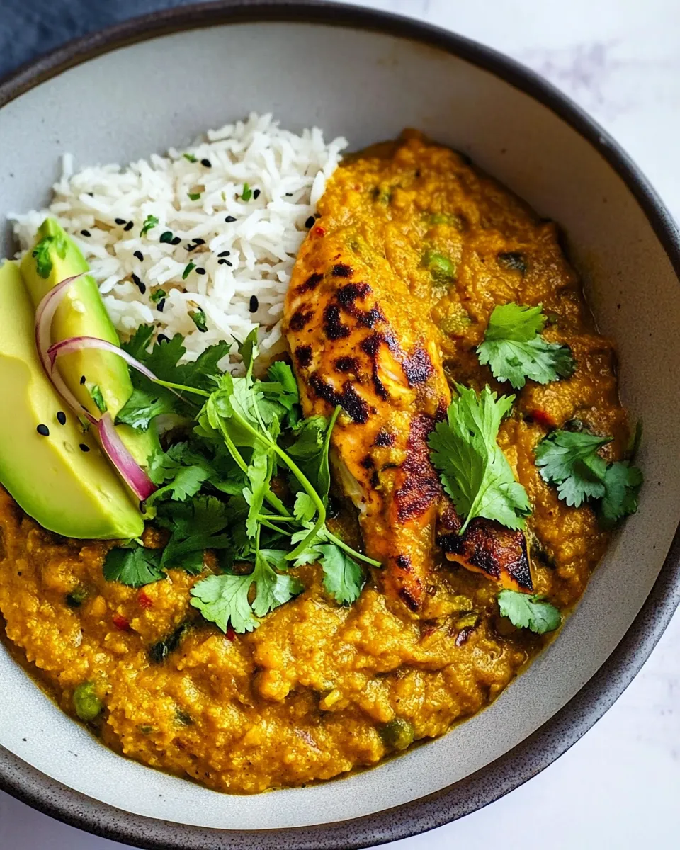 Easy Salmon Daal recipe photo