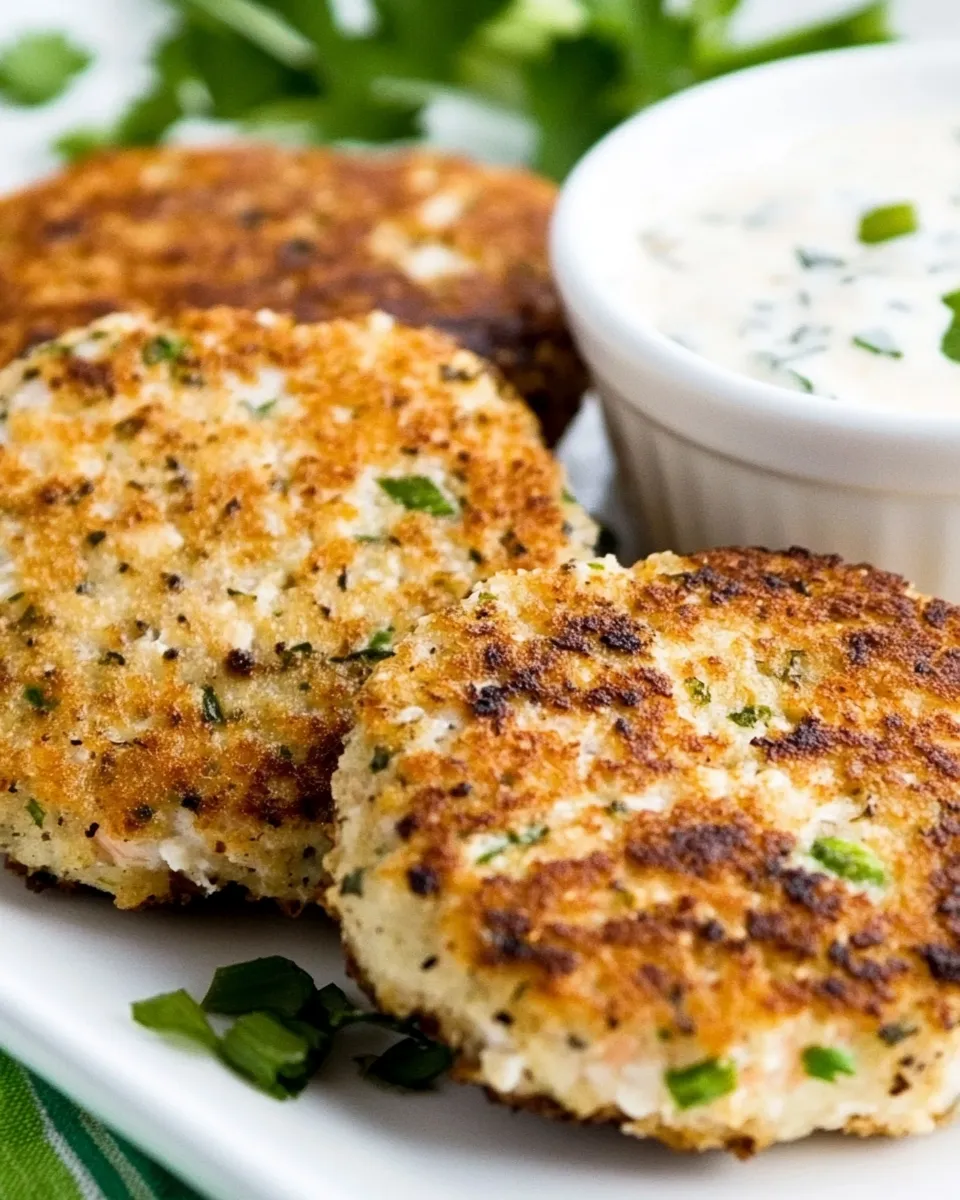 Classic Salmon Patties Recipe (with Tartar Sauce) image