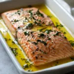 Homemade Salmon Roasted in Butter Super Easy Recipe photo