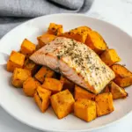 Homemade Salmon and Sweet Potato photo