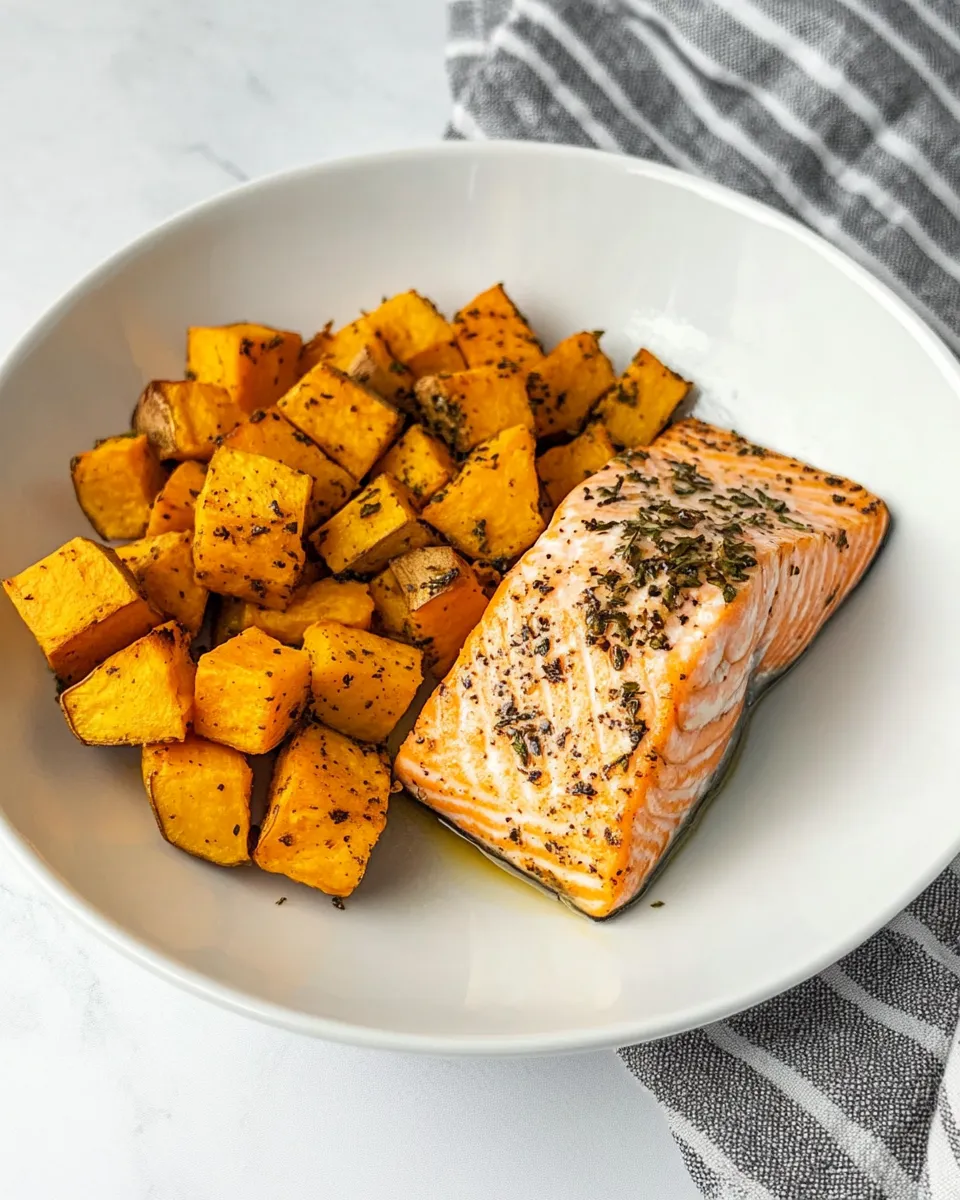 Classic Salmon and Sweet Potato image