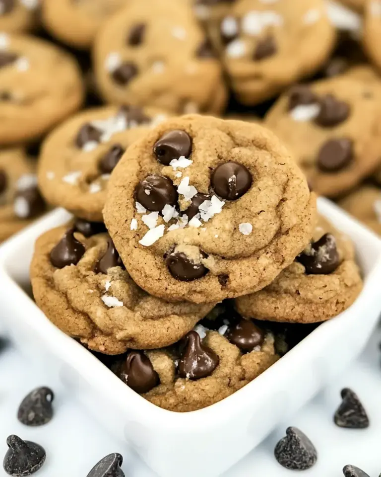 Homemade Salted Chocolate Chip Cookies photo
