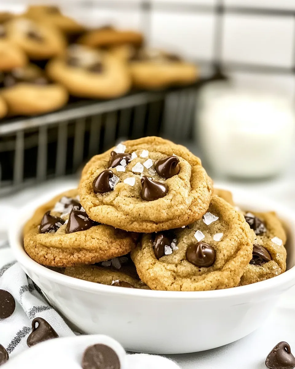 Classic Salted Chocolate Chip Cookies image