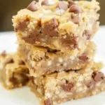 Homemade Salted Chocolate Chip and Toffee Blondies image