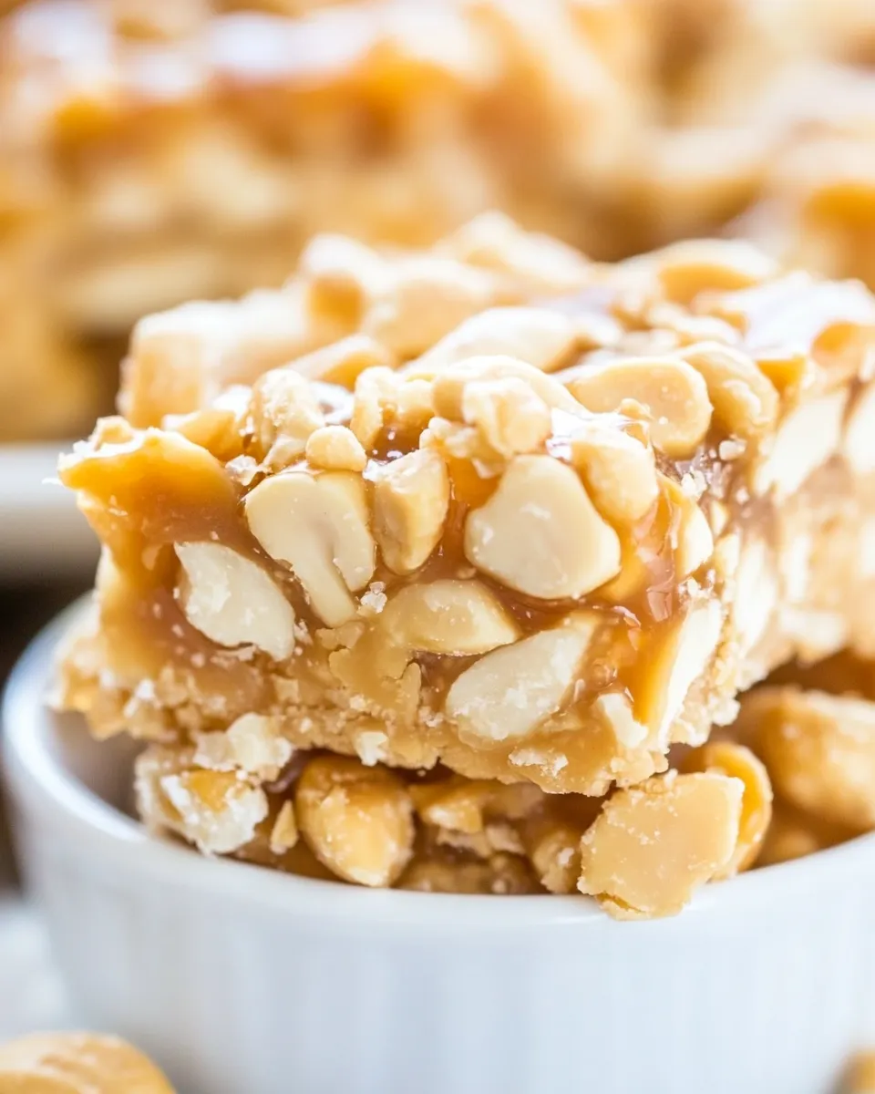 Easy Salted Peanut Chews recipe photo