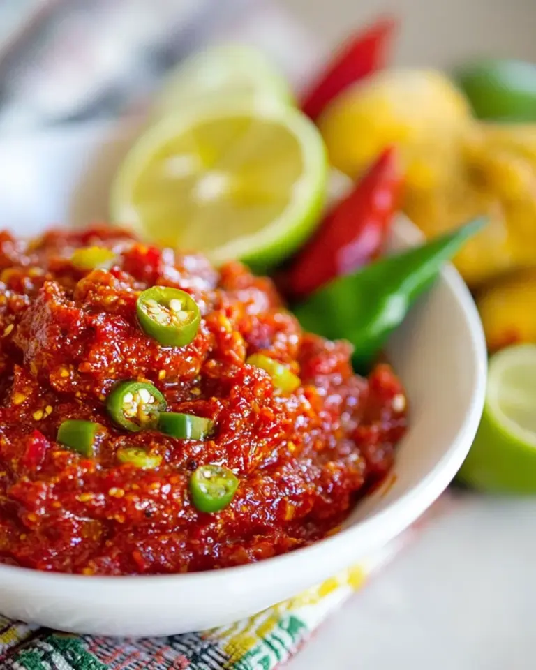 Homemade Sambal Belacan photo