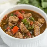 Homemade Sausage and Chicken Gumbo photo