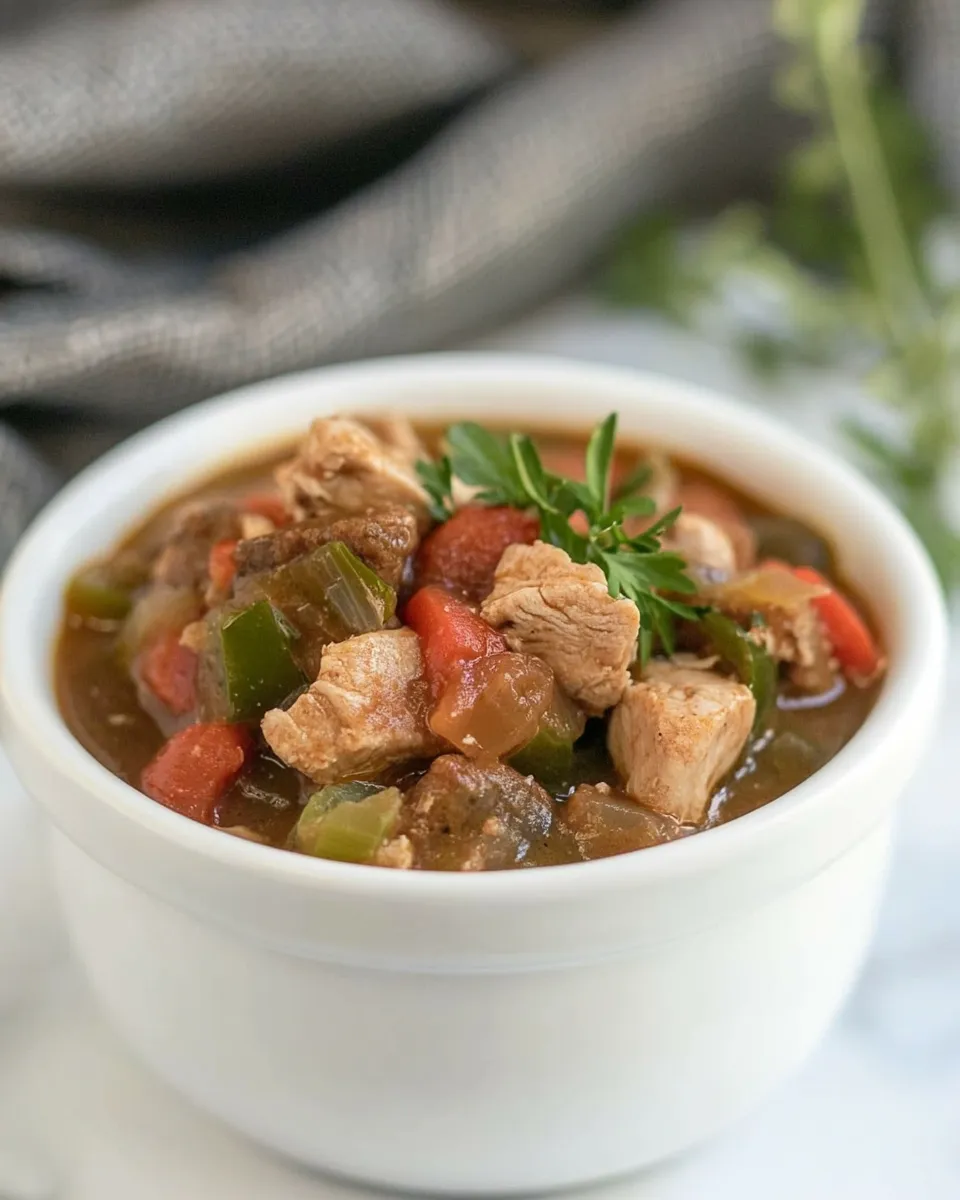 Classic Sausage and Chicken Gumbo image