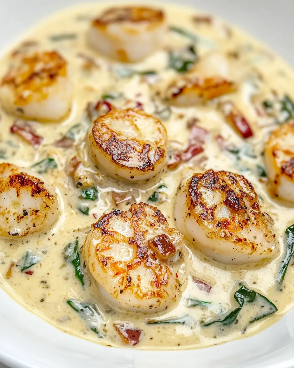Easy Scallops in Cream Sauce photo