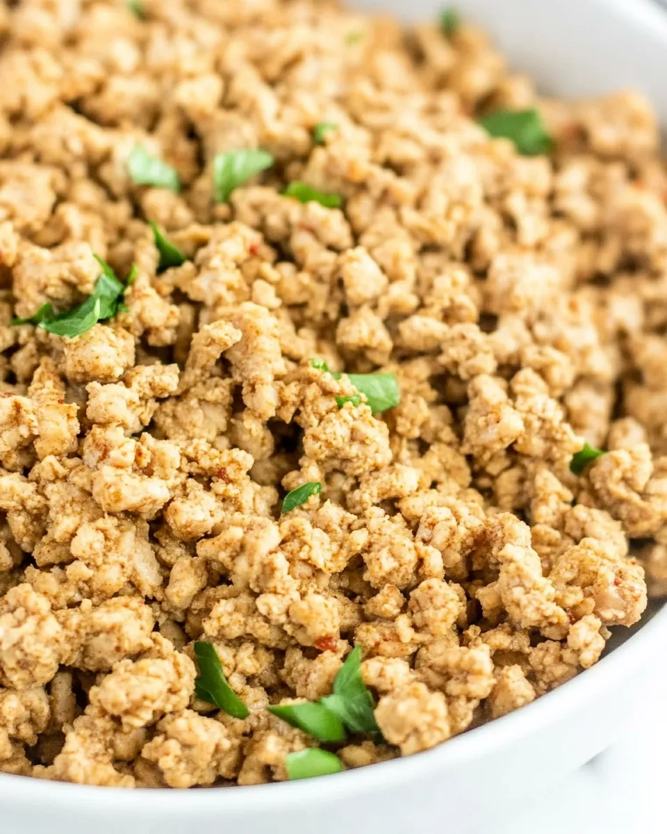 Easy Seasoned Ground Turkey recipe photo