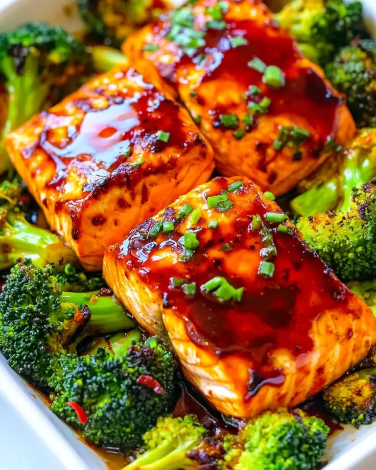 Easy Sheet Pan Asian Salmon and Broccoli photo