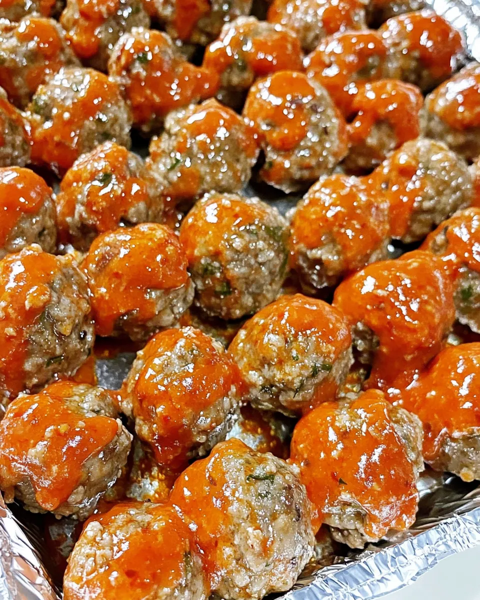 Easy Sheet Pan Party Meatballs photo