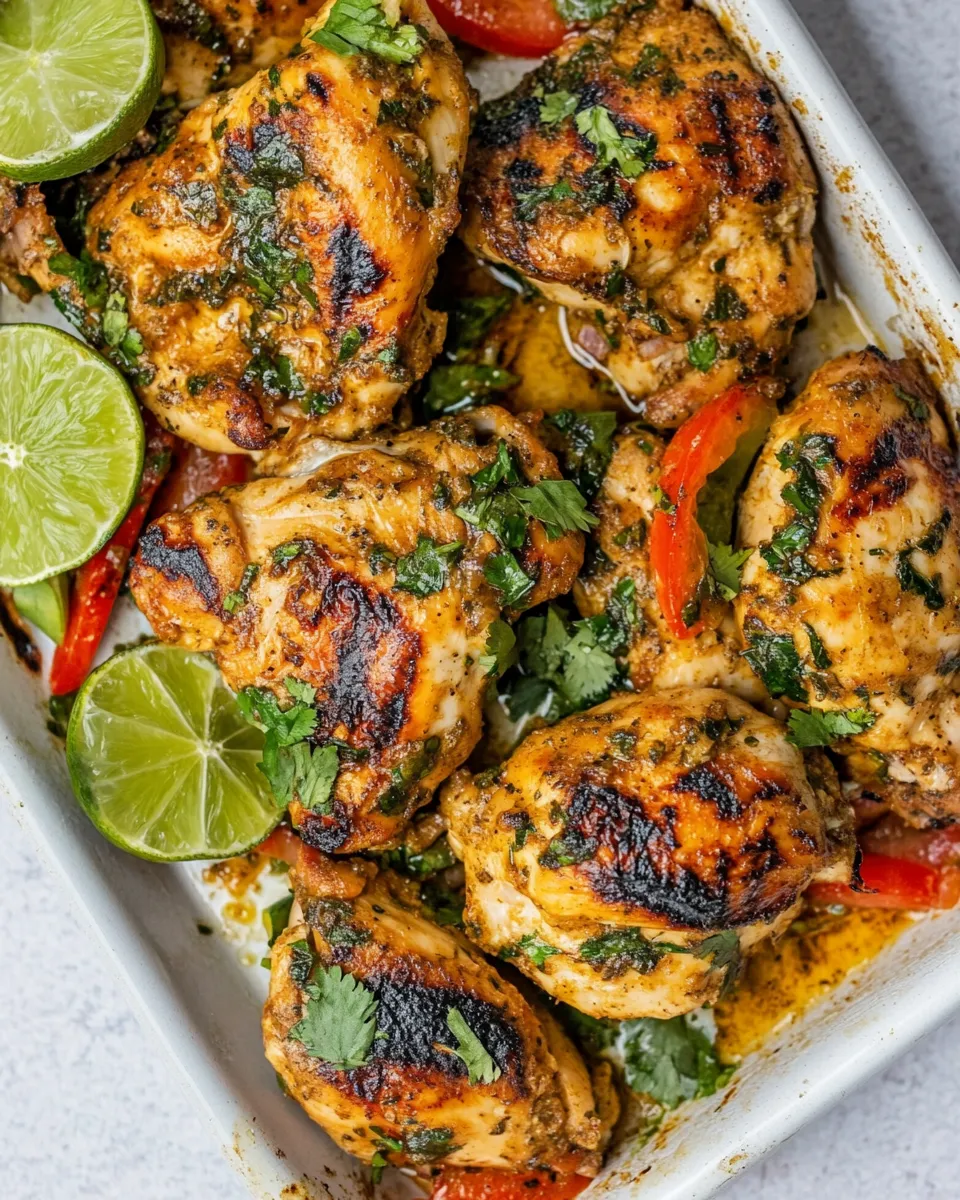 Easy Sheet Pan Roasted Cilantro Lime Chicken photo