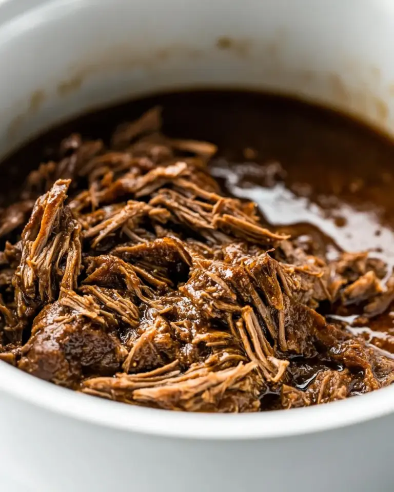 Homemade Shredded Beef in the Crock Pot photo