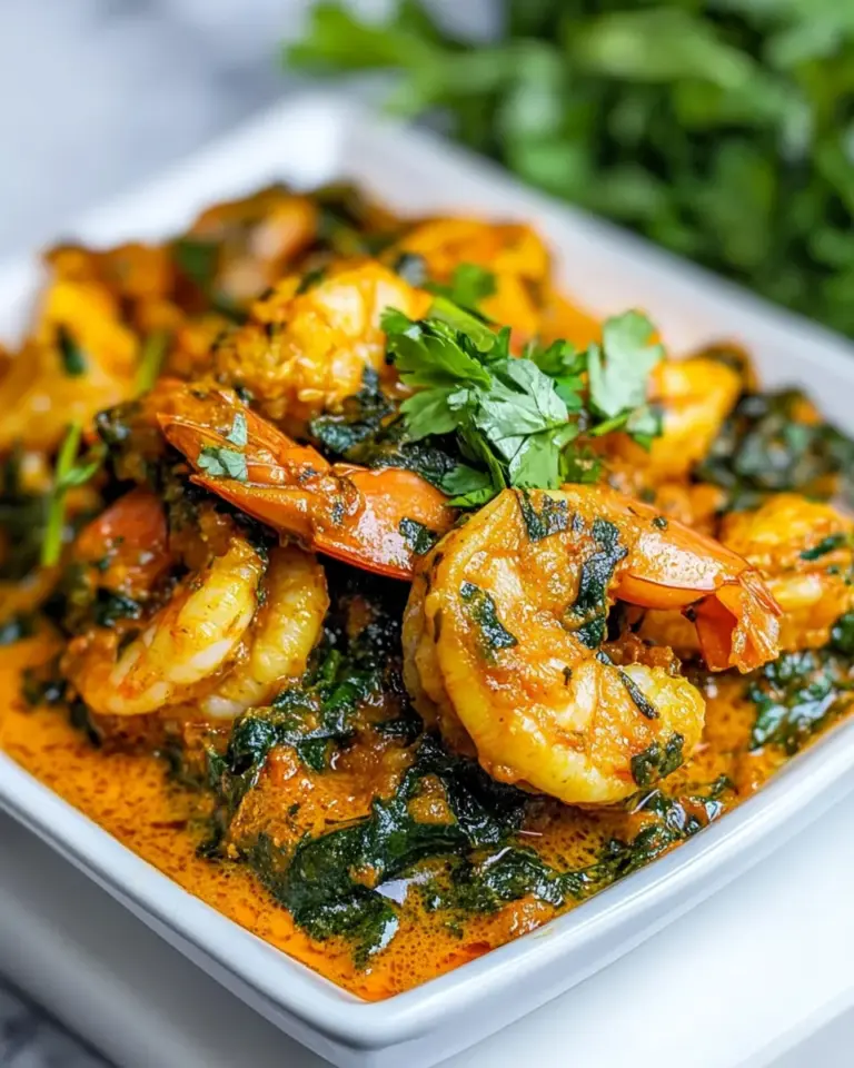 Homemade Shrimp Saag photo