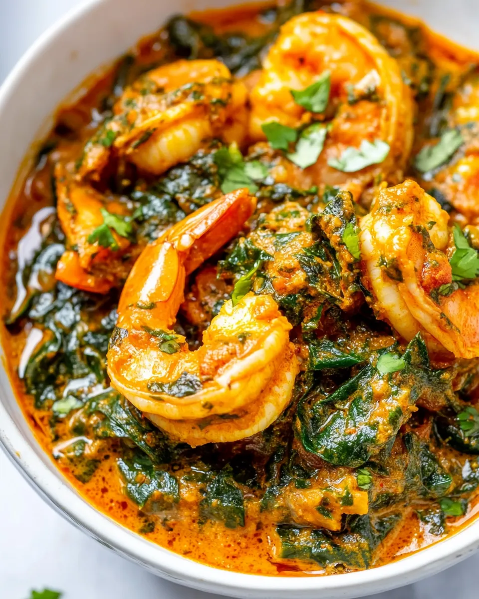 Classic Shrimp Saag image