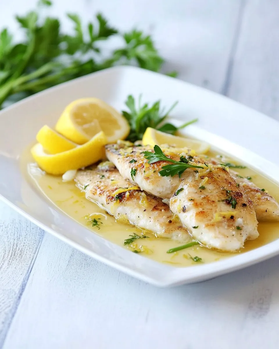Healthy Simply Sauted Lemon Tilapia recipe photo