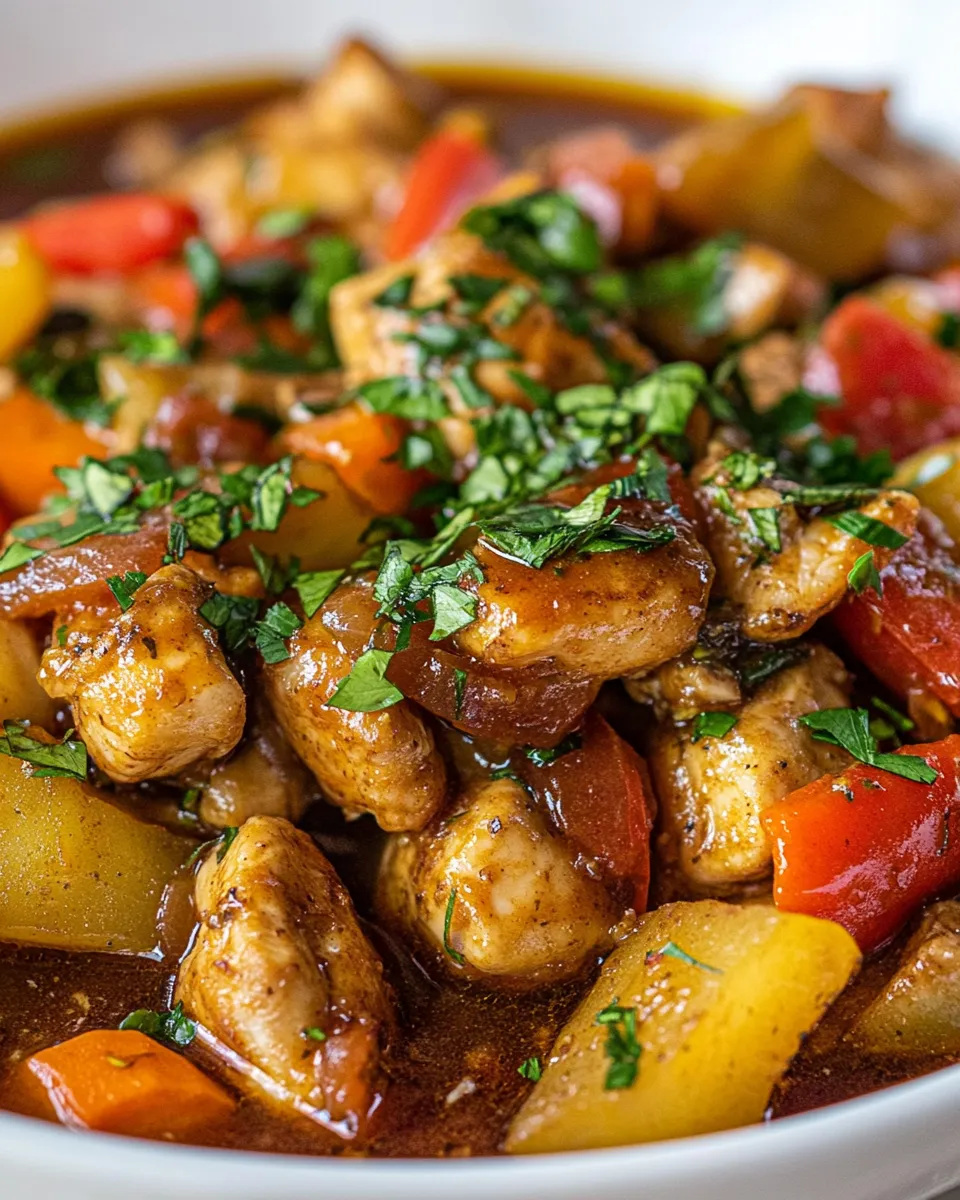 Easy Skillet Chicken and Veggies recipe photo