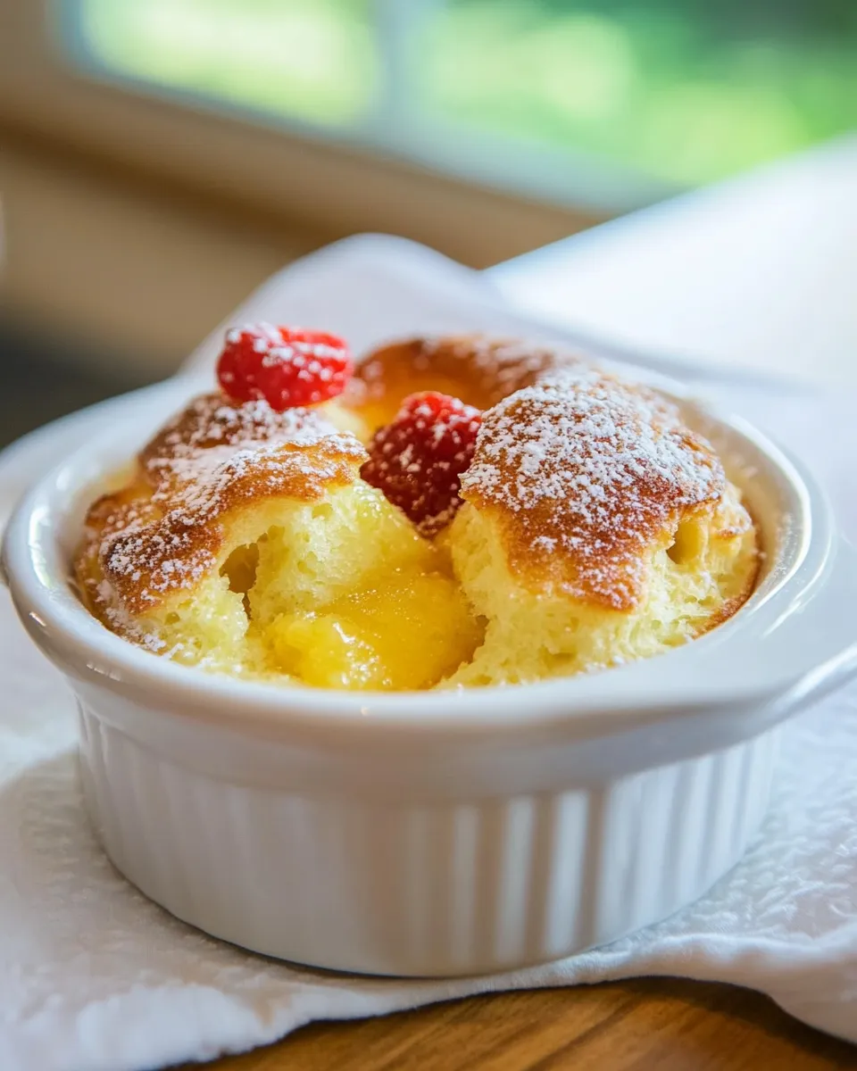 Healthy Skinny Breakfast Popovers plate image