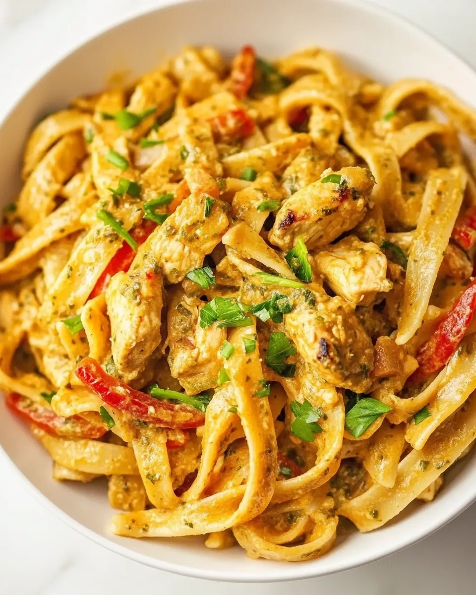Classic Skinny Cajun Chicken Pasta image