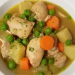 Homemade Slow Cooker Chicken Stew photo
