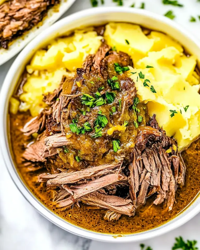 Homemade Slow Cooker Mississippi Pot Roast photo