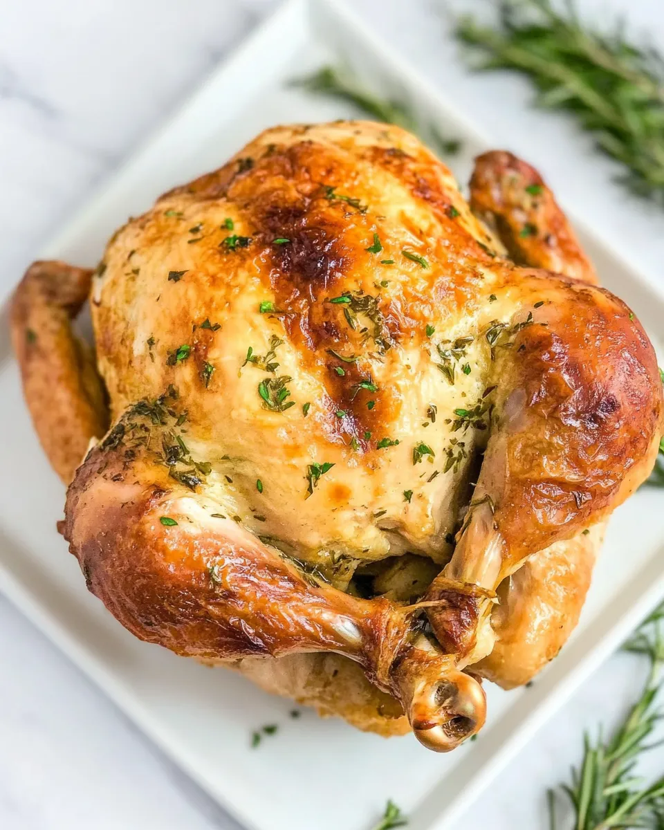 Classic Slow Cooker Rotisserie Chicken image