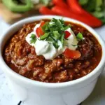 Homemade Slow Cooker Texas Chili photo