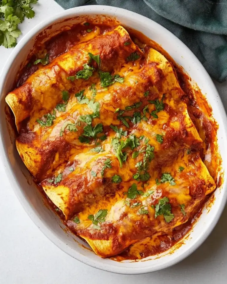 Easy Slow Cooker Vegetarian Enchiladas recipe photo