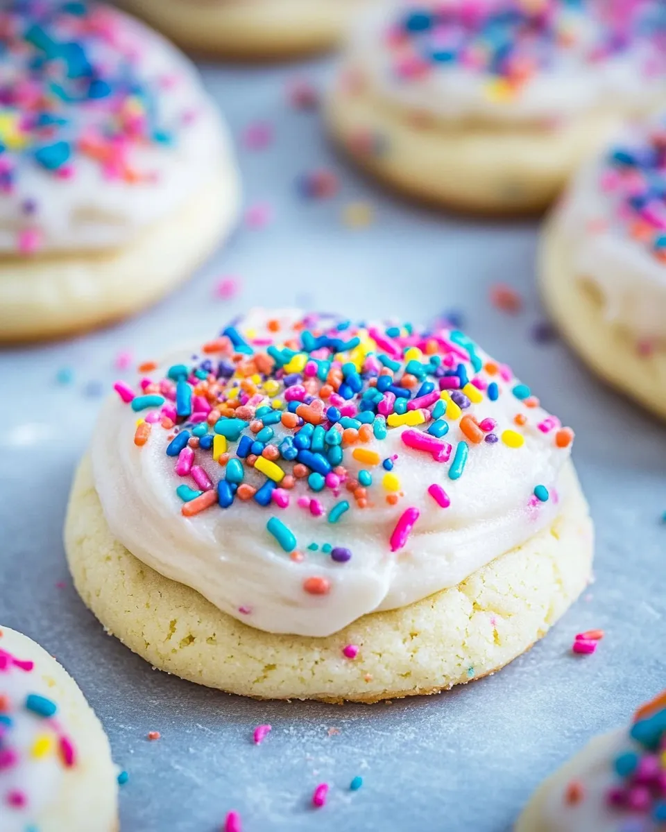 Delicious Small-batch Frosted Sugar Cookies shot