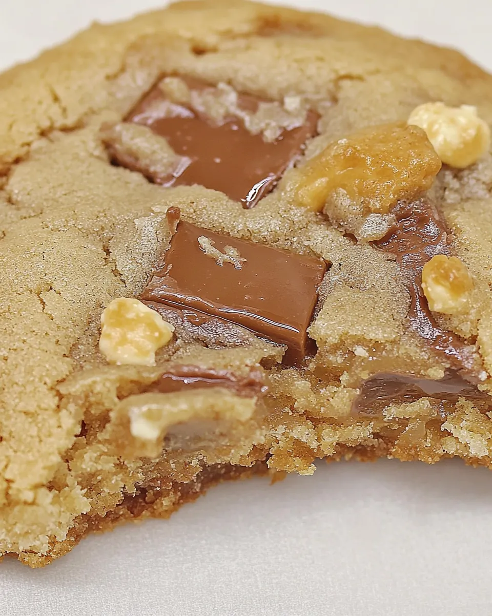 Easy Snickers Bar Cookies recipe photo