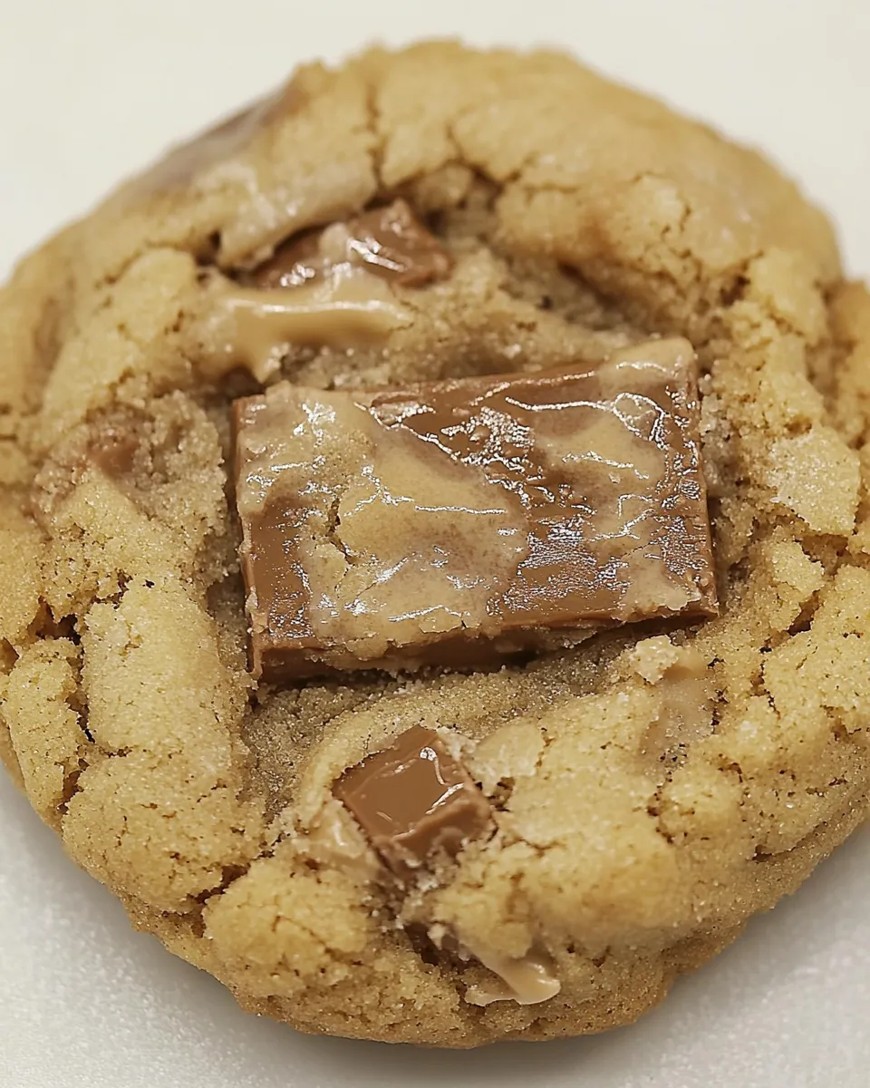 Classic Snickers Bar Cookies dish photo