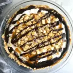 Homemade Snickers Bar Pie photo