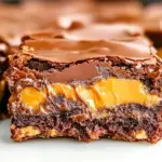 Homemade Snickers Brownies (ChocoSmash Bar Copycat) photo