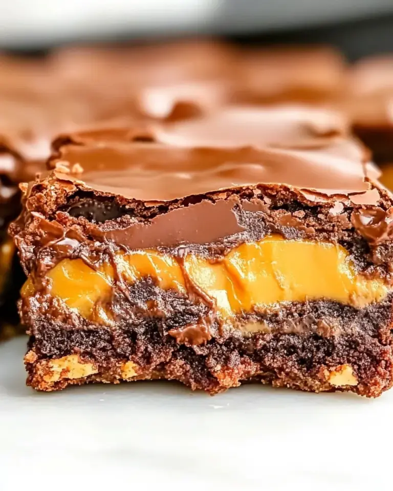 Homemade Snickers Brownies (ChocoSmash Bar Copycat) photo