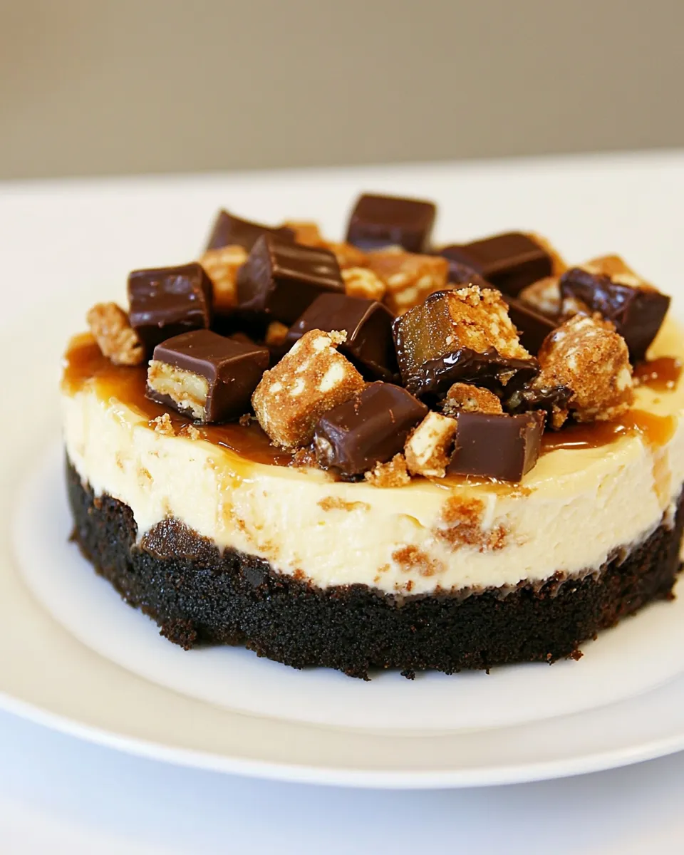 Classic Snickers Cheesecake and Vlog image