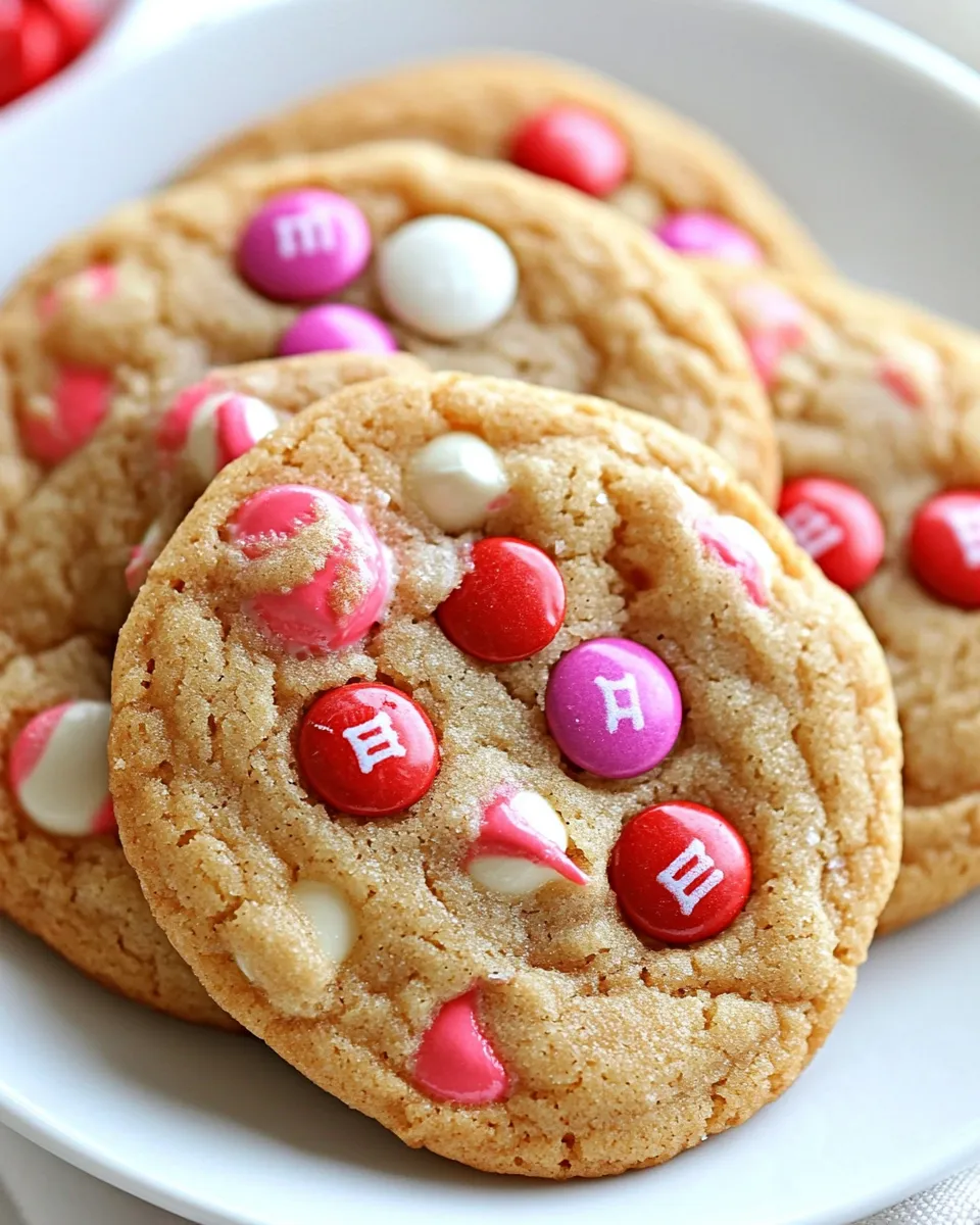 Classic Soft M&M Cookies Recipe image