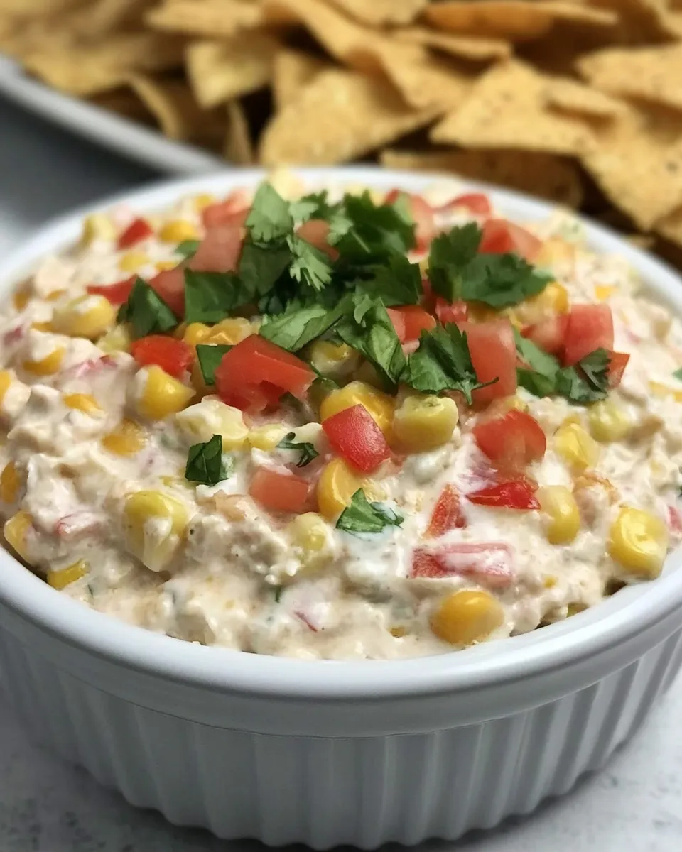 Easy Sour Cream Corn Dip recipe photo
