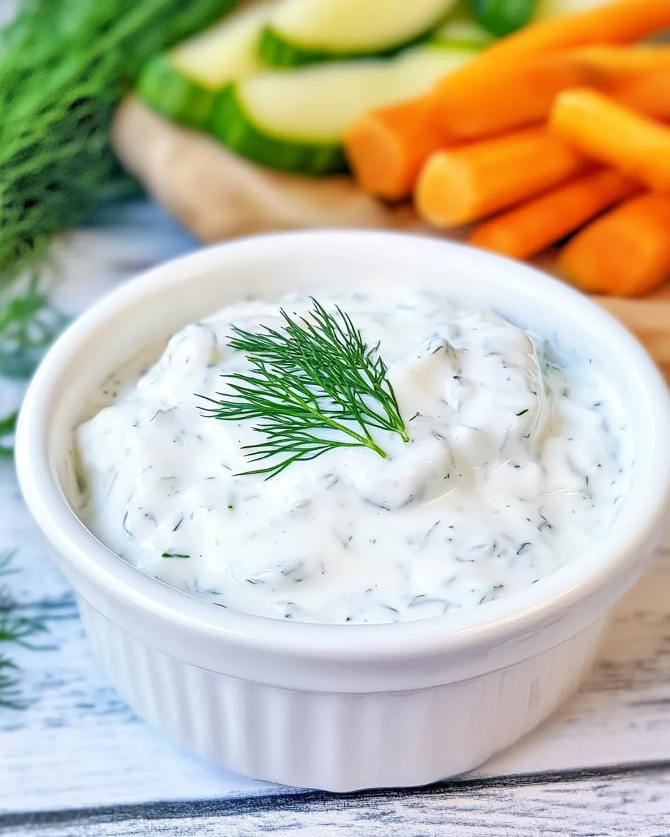 Classic Sour Cream & Fresh Dill Dip image