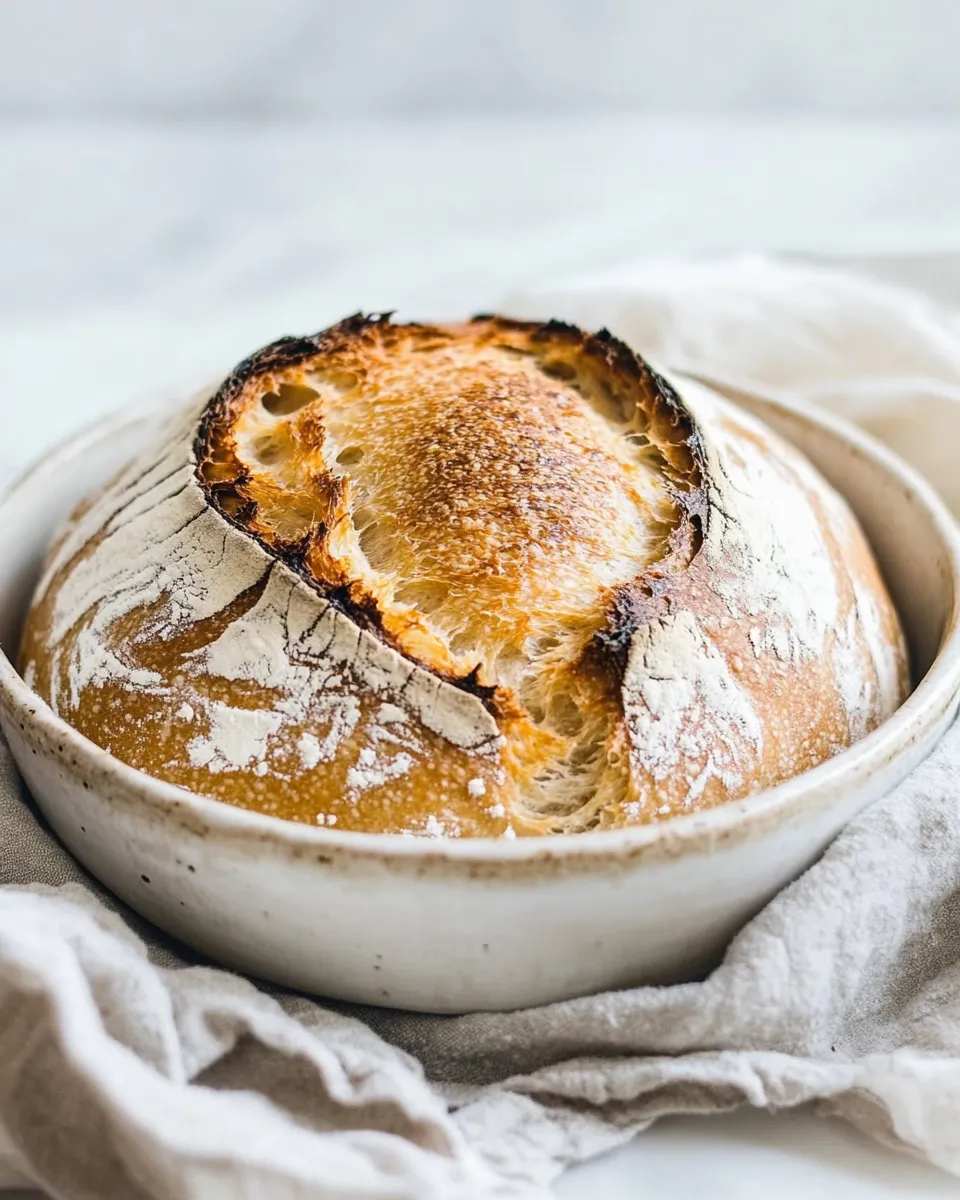 Delicious Sourdough Bread shot