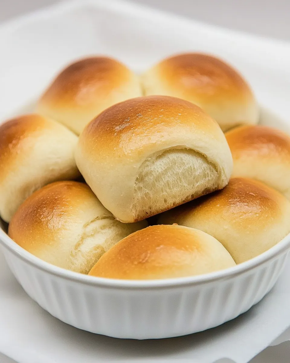 Classic Sourdough Dinner Rolls image