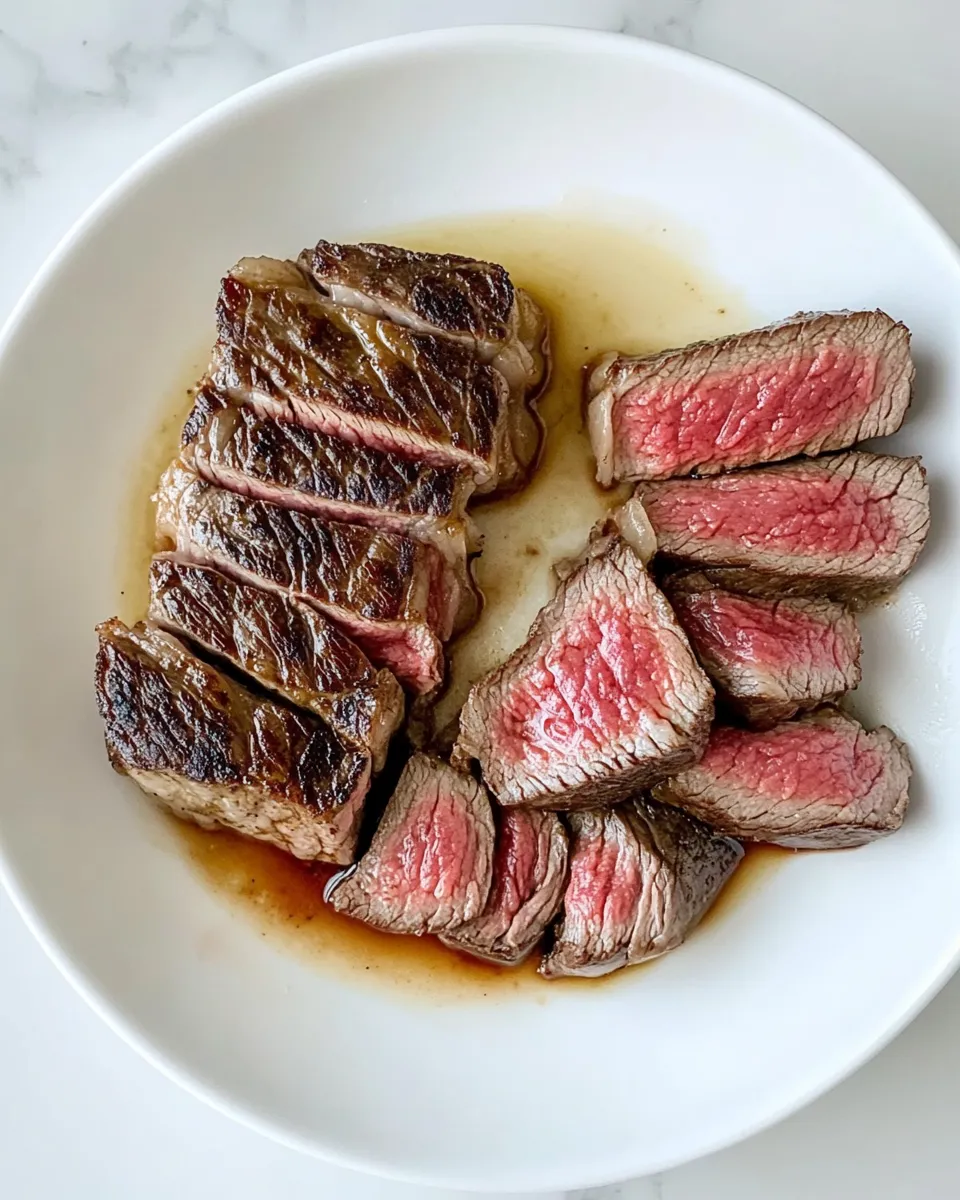 Classic Sous Vide Boneless Ribeye Steak With Mayo Sear image
