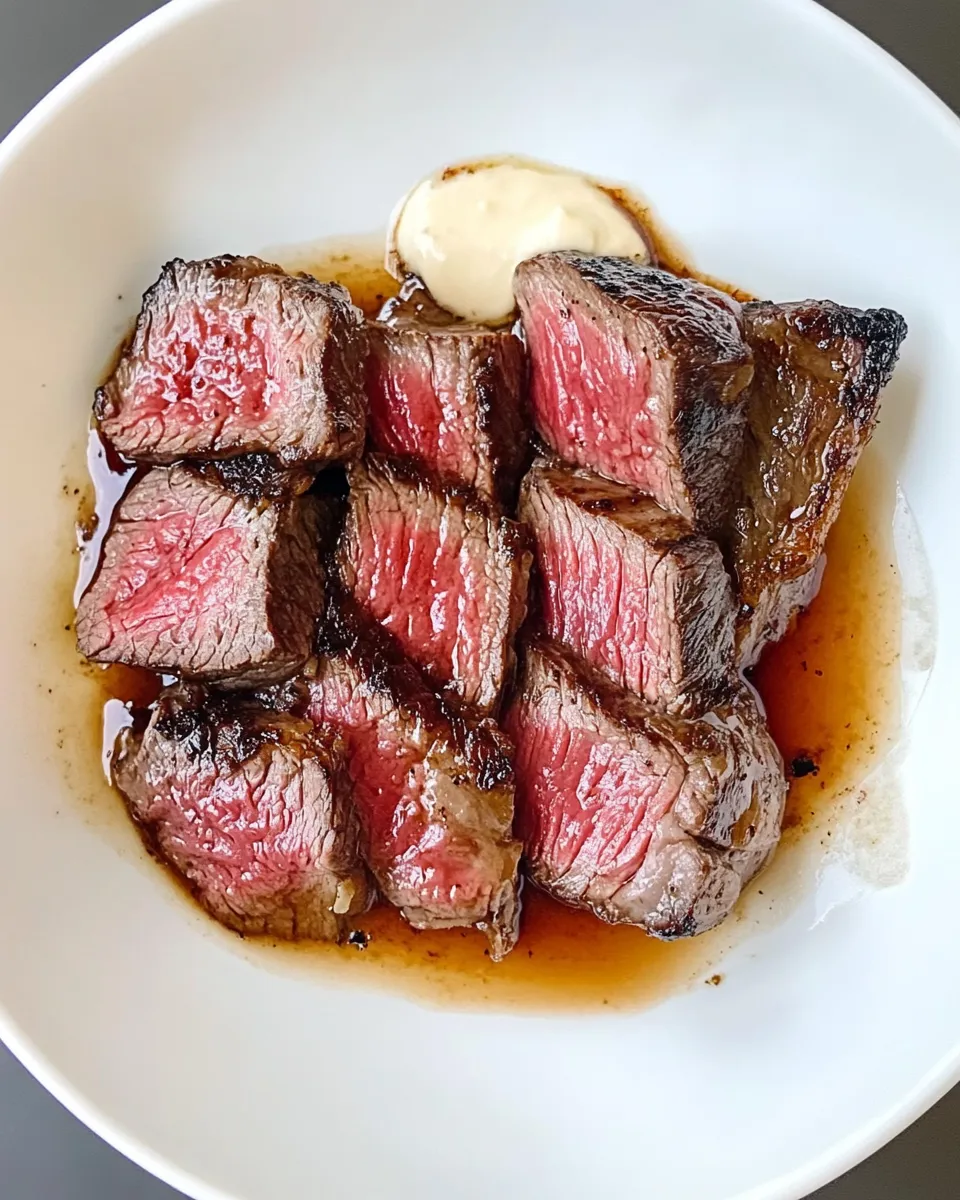 Easy Sous Vide Boneless Ribeye Steak With Mayo Sear recipe photo