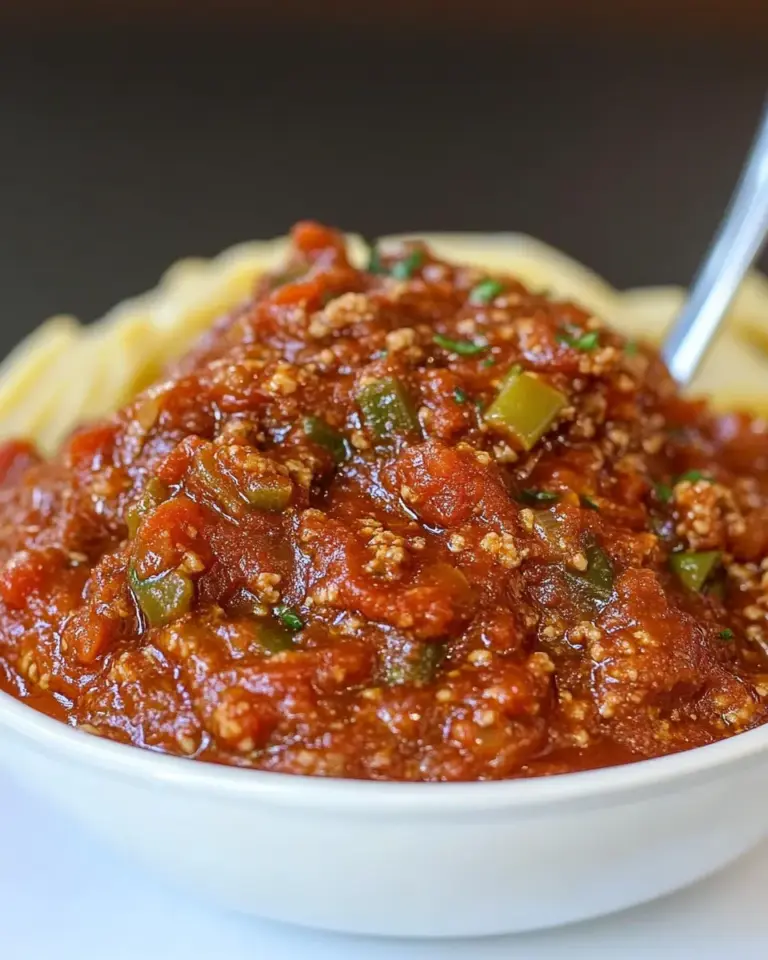 Homemade Southern Spaghetti Sauce photo