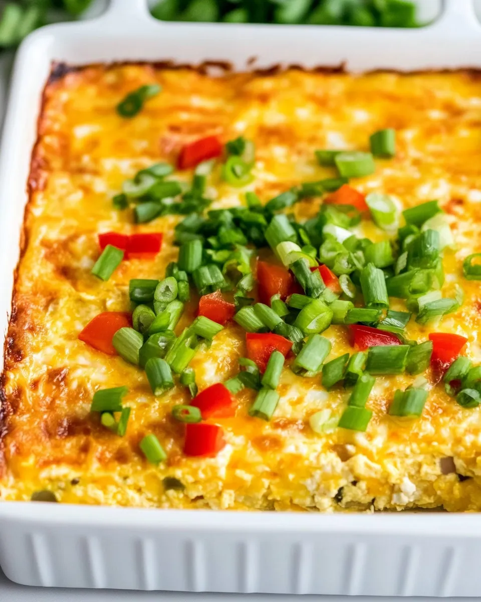 Easy Southwest Egg Casserole recipe photo