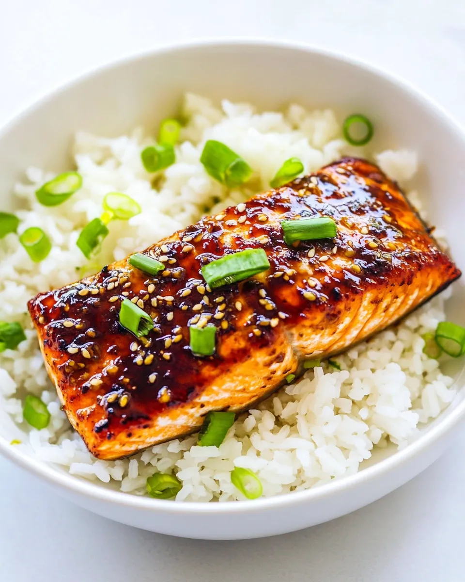 Delicious Soy Ginger Salmon image
