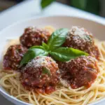 Homemade Spaghetti and Meatballs Recipe photo